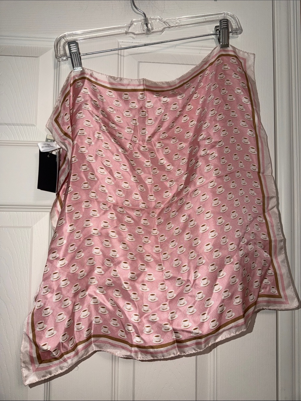 Barbieri Coffee Cup Silk Scarf